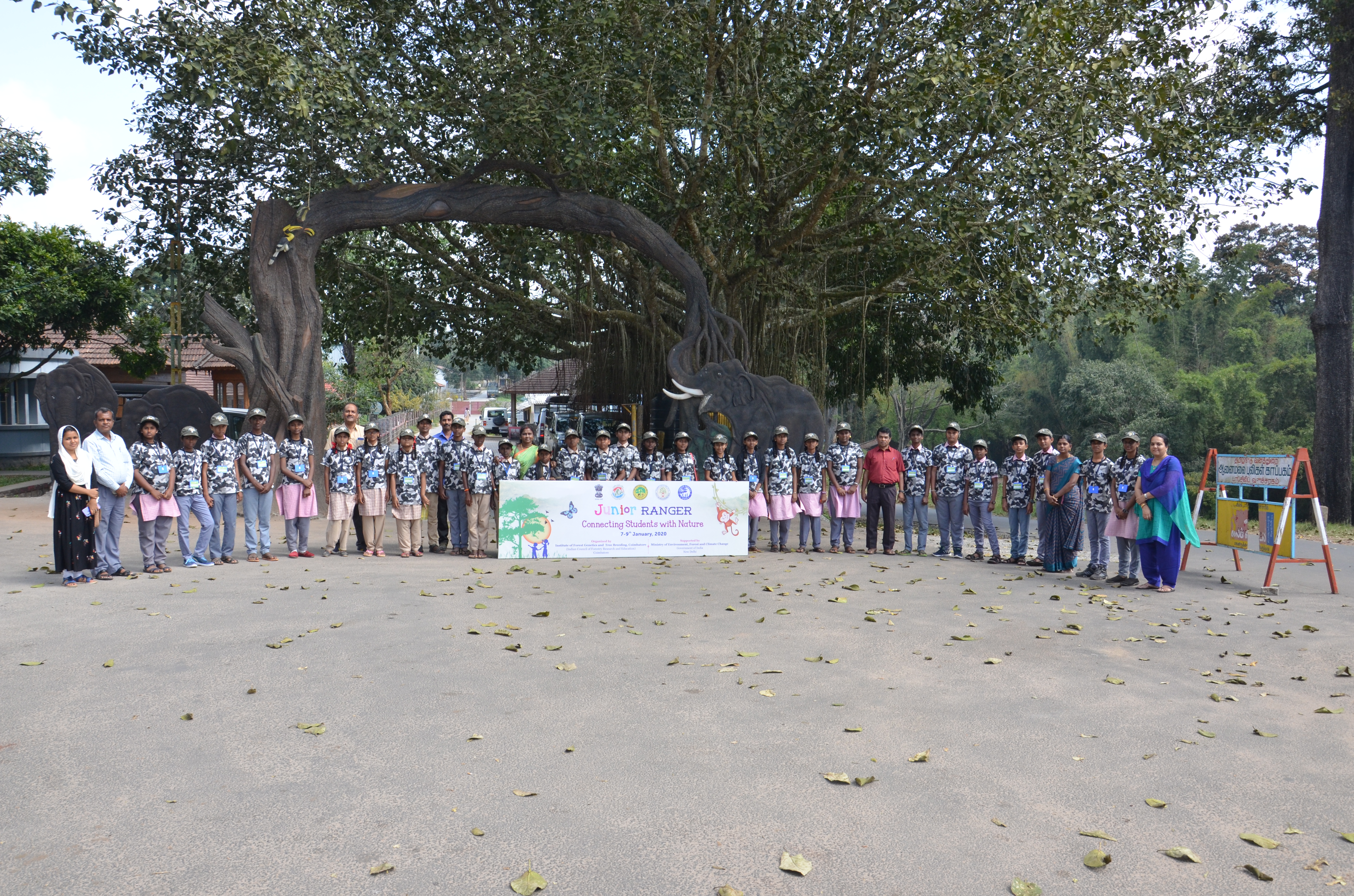 Field visit to Anamalai Tiger reserve - Junior Ranger programme 2020